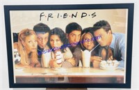 Large Framed Friends Poster (45 x 30)