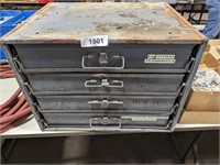 Metal 4 Drawer Storage