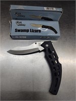 (2) Swamp Lizard Pocket Knives