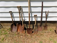 7- Assorted Shovels