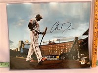 Signed Orioles Chris Davis 16x20 picture