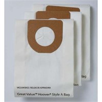 Great Value Hoover Style A Vacuum Bag  3-Pack  233