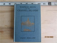 Things Seen In Channel Island 1920's Hard Cover