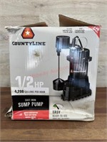 1/2hp cast iron sump pump- untested