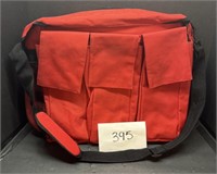 Red large carrier bag