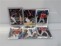 Lot of Yordan Alvarez Rookie Baseball Cards