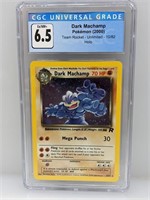 CGC 6.5 Team Rocket Dark Machamp Holo - Unlimited