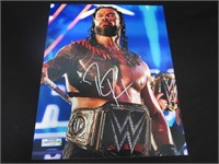 ROMAN REIGNS SIGNED 8X10 PHOTO WITH COA