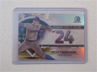 2023 BOWMAN CHROME RICKY TIEDEMANN 100