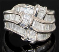 Platinum 1.69 ct Natural Diamond Ring