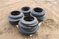 Approx (100) Tire Side Walls, Sizes Vary