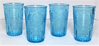 Bormioli Rocco Blue Glass Tumblers