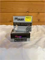 SIG SAUER ELITE DEFENSE 10MM 180 GRAIN JHP 40 RD