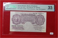 (1940-48) Great Britain 10 Shilling PMG 35