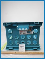 STERILITE LIGHT BLUE STORAGE CRATE