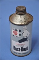 Vintage Bowes "Seal Fast" 11-oz "Rust Rout" tin