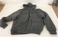 New Open Trails Size L Sherpa Lined Zipper Hoodie