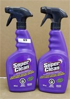 2 Super Clean Dissolves Grease Fast & Easy