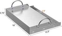 only fire Stainless Steel BBQ Cooking Griddle,