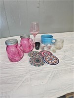 Glassware Grab Box (mandala coasters x2,etc.)