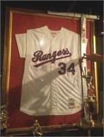 AUTOGRAPHED RANGERS JERSEY