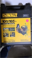 DeWalt 2 Spot Cross Line Laser 100/165   TOOL ONLY