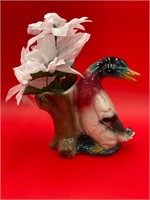 Royal Copley Porcelain Mallard Planter