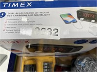 TIMEX ALARM CLOCK RETAIL $30
