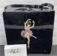 Vintage Vinyl Ballet Shoe Box