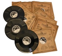 Assembled Double-Sided Edison Records