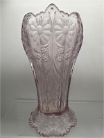 Vintage purple glass vase