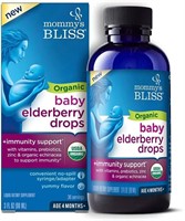 New Mommy's Bliss Organic Baby Elderberry Drops,