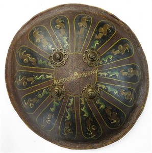 A RARE INDIAN DHAL SHIELD