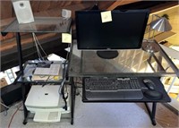 Computer Desk w/ Computer Accessories