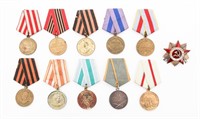 WWII - COLD WAR SOVIET PATRIOTIC WAR & MEDALS