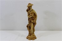 Intricate Resin Asian Figurine