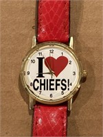 I love the Kansas City Chiefs wristwatch