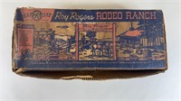 Vtg Marx Roy Rogers Rodeo Ranch Playset