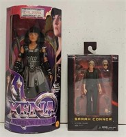 Xena & Sarah Connor Action Figures