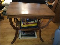 antique side table 29" x 19" x 28" h