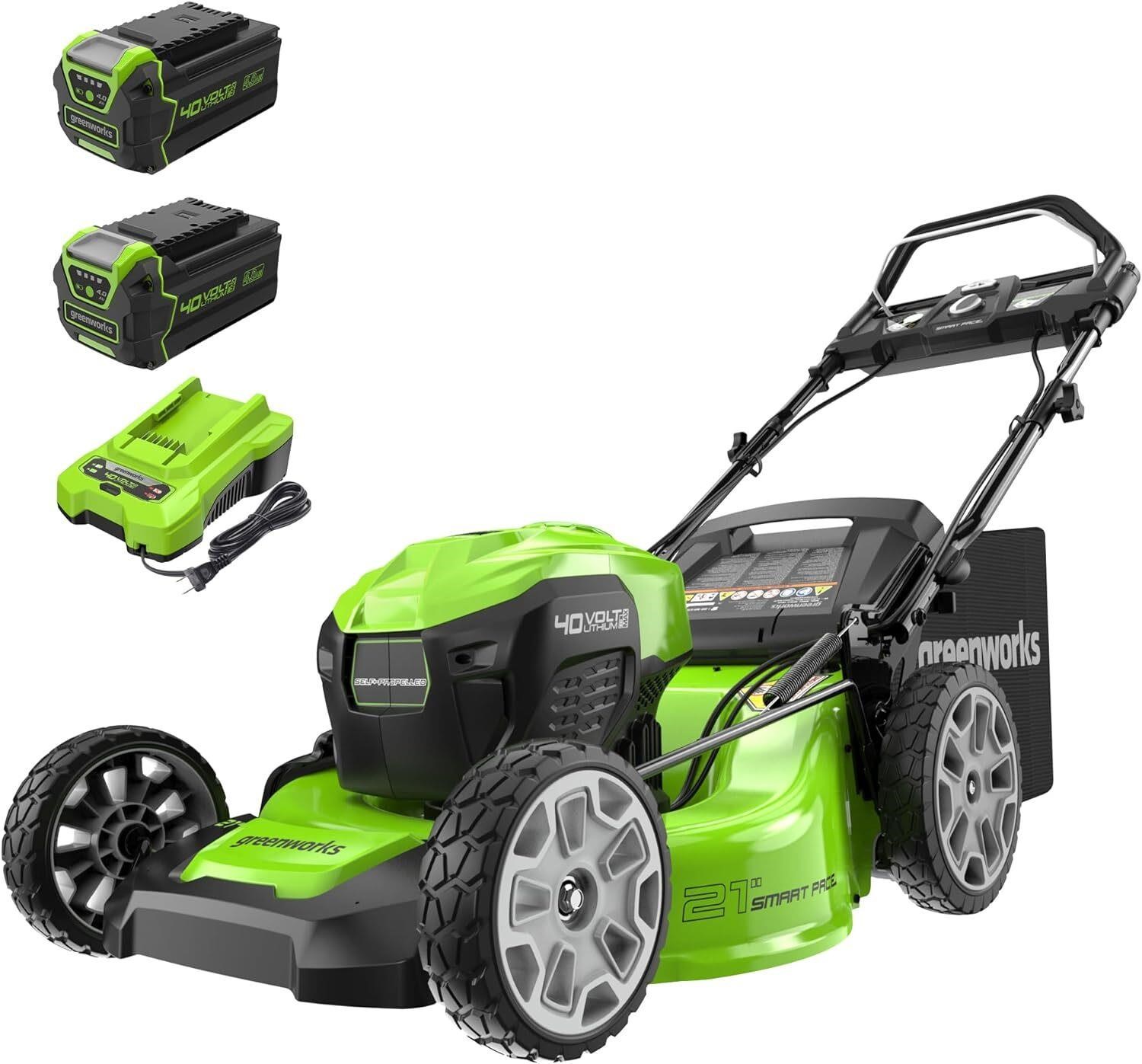 Greenworks 40V 21 Brushless Cordless Mower