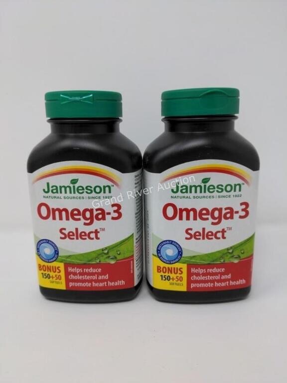 2-Pack Jamieson Omega-3 Select