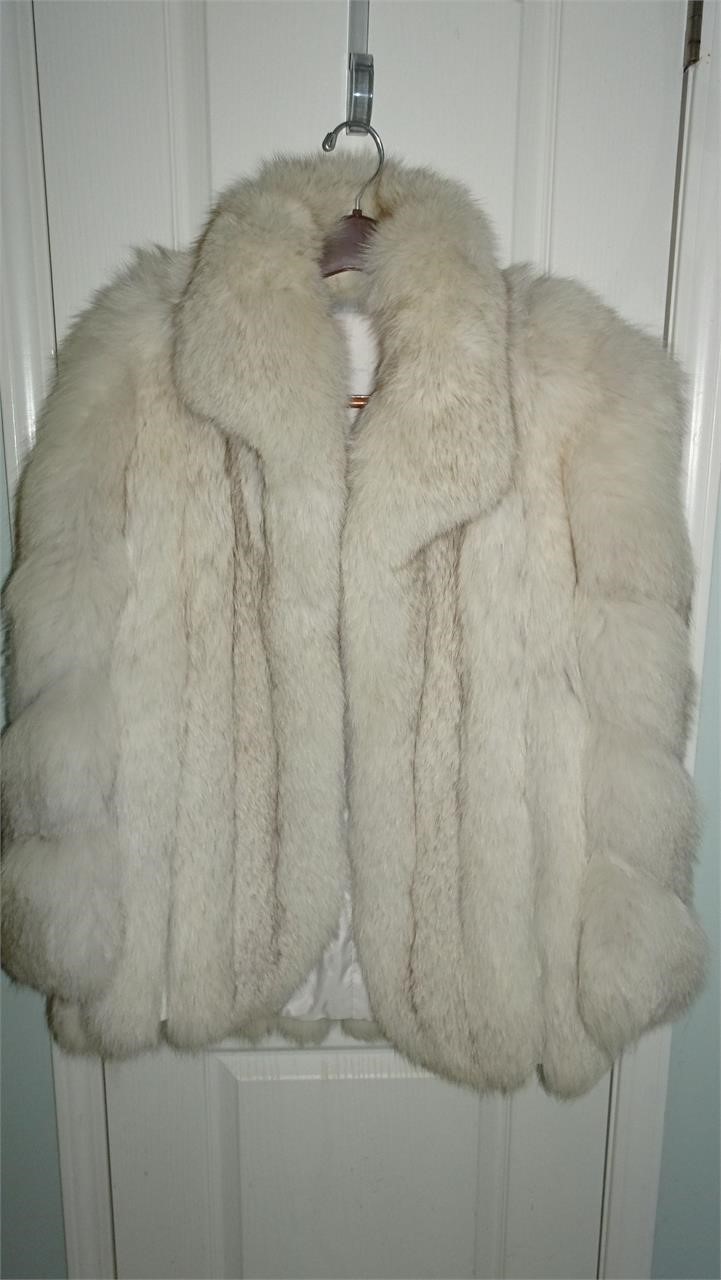 Natural Fox Fur Coat