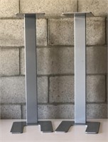 Pair of Heavy Duty Metal Speaker Stands