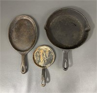 Chinese Import Cast Iron Lot