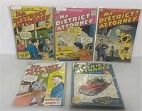 5 DC Mr. District  Attorney comics