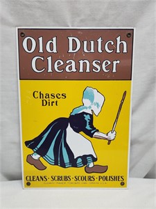 Old Dutch Cleanser Advertising Sign