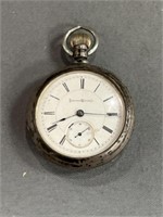 Illinois Coin Cased Pocket Watch