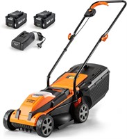 LawnMaster CLM2413A 24V 13-Inch Mower with Battery