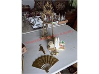Small Easel, Book Ends, Fan
